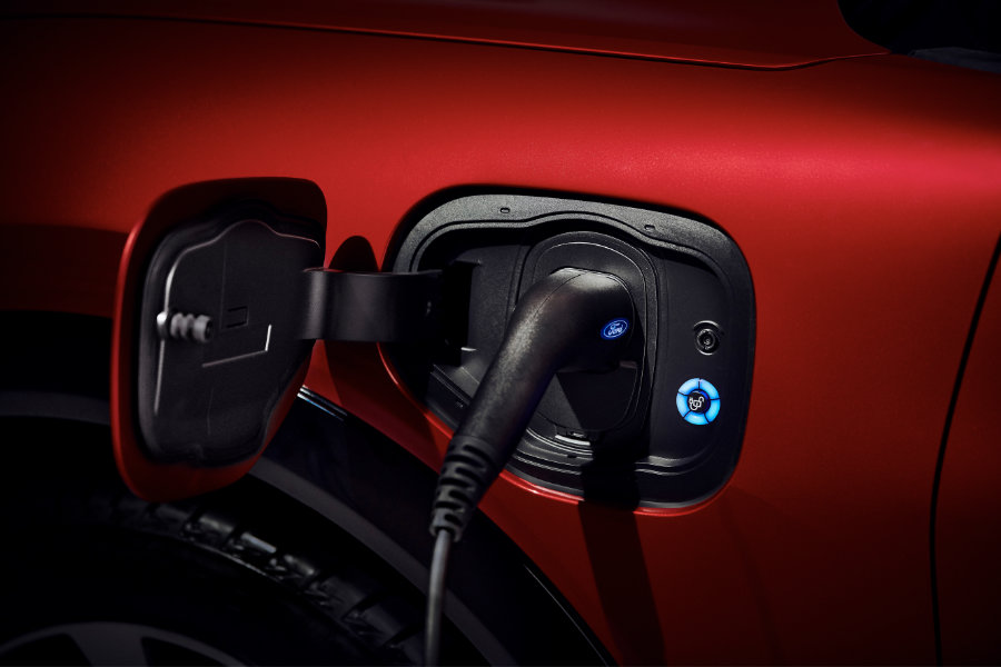 Ford Mustang Mach-E charging